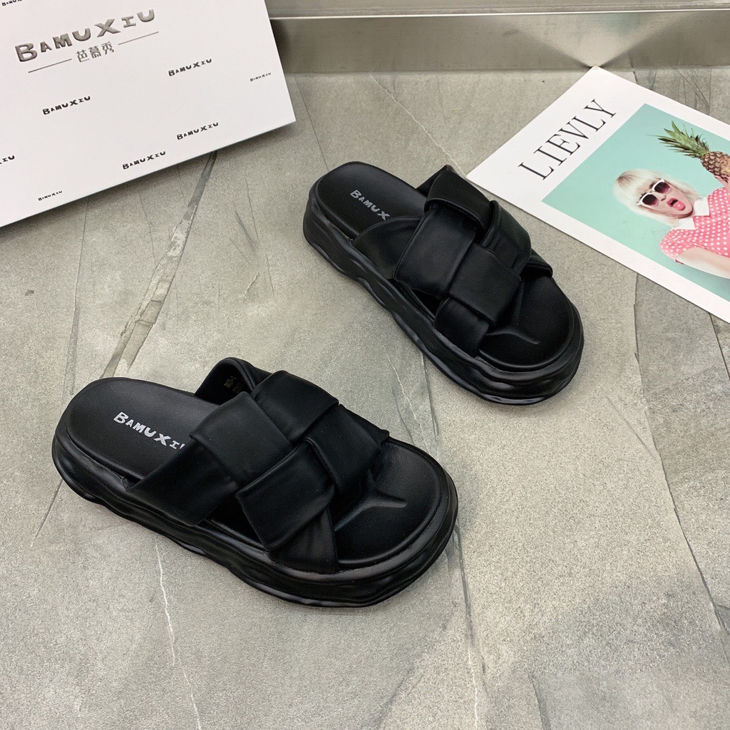 Dép Bánh Mì Nữ Quai Ngang Cao Cấp Quai Đan QC TRINH LÊ SHOP GIÀY DÉP