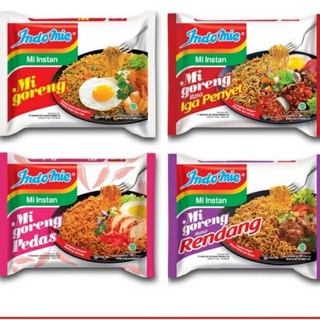 Mì Indomie Goreng Xào Khô 4 Vị Siêu Ngon
