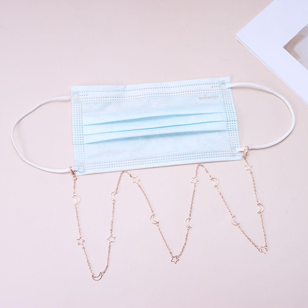 Dây Đeo Mắt Kính Bằng Hợp Kim Chống Thất Lạc Hình Trăng Sao
