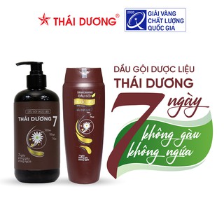 Dầu gội dược liệu Thái Dương 7 200ml / 480ml / 1100ml
