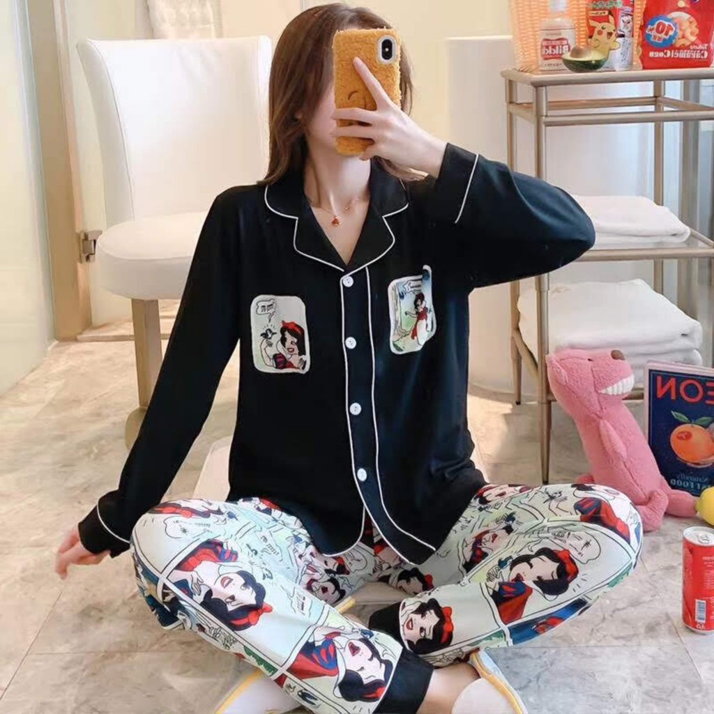 Đồ bộ Cao cấp Mền mịn thoải mái Bạch Tuyết - Mô Hình - Dạo Phố Mặc Nhà | BigBuy360 - bigbuy360.vn