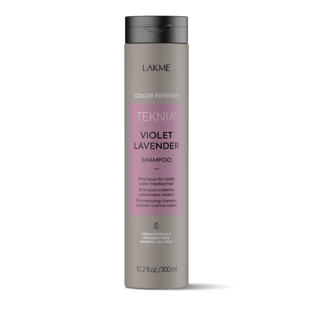 Dầu gội dưỡng màu tóc nhuộm (MÀU TÍM) LAKME TEKNIA VIOLET Lavender Shampoo 300ml