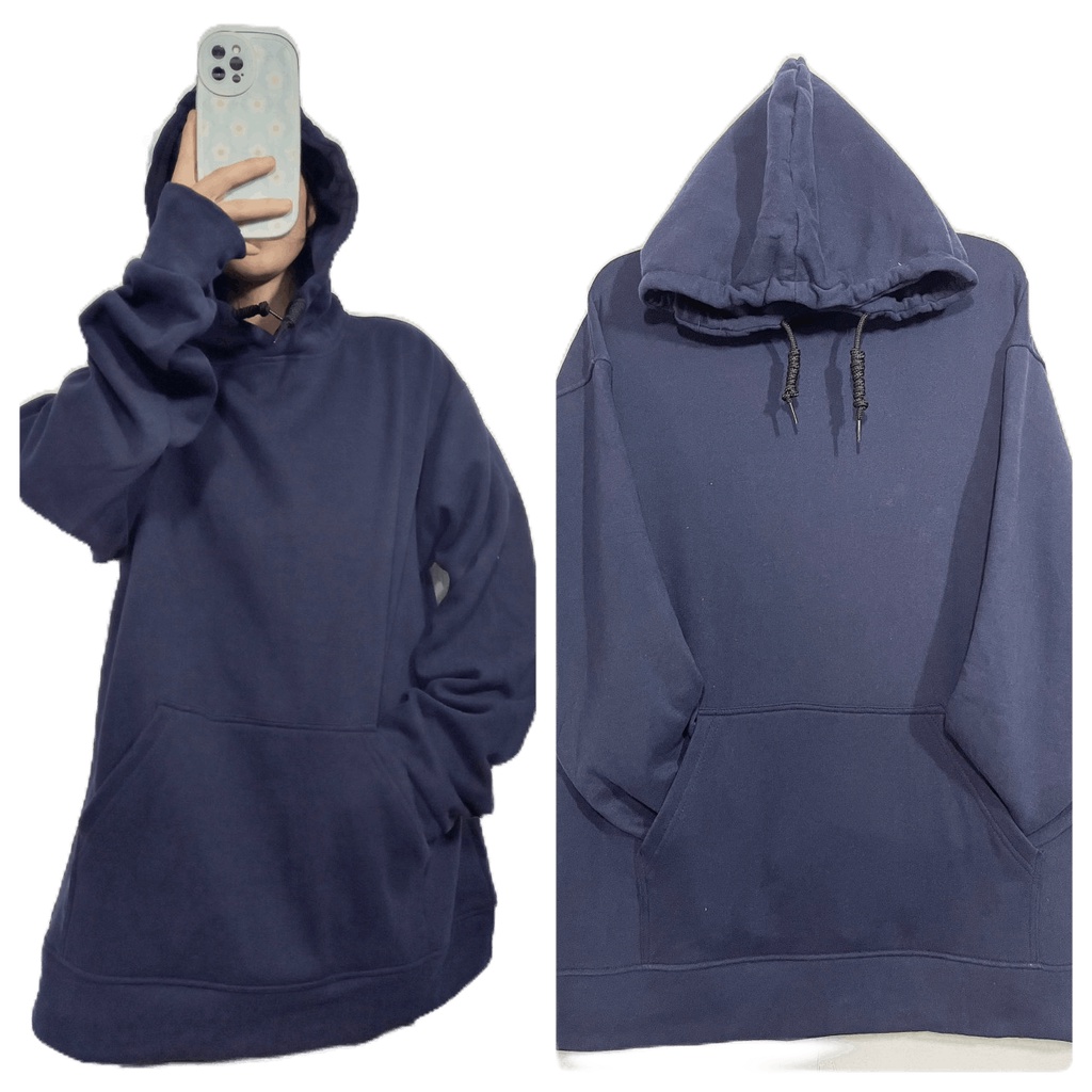 Áo Khoác Nam Nữ - Áo Khoác Hoodie Trơn Nỉ Bông Form unisex (Ảnh Thật)