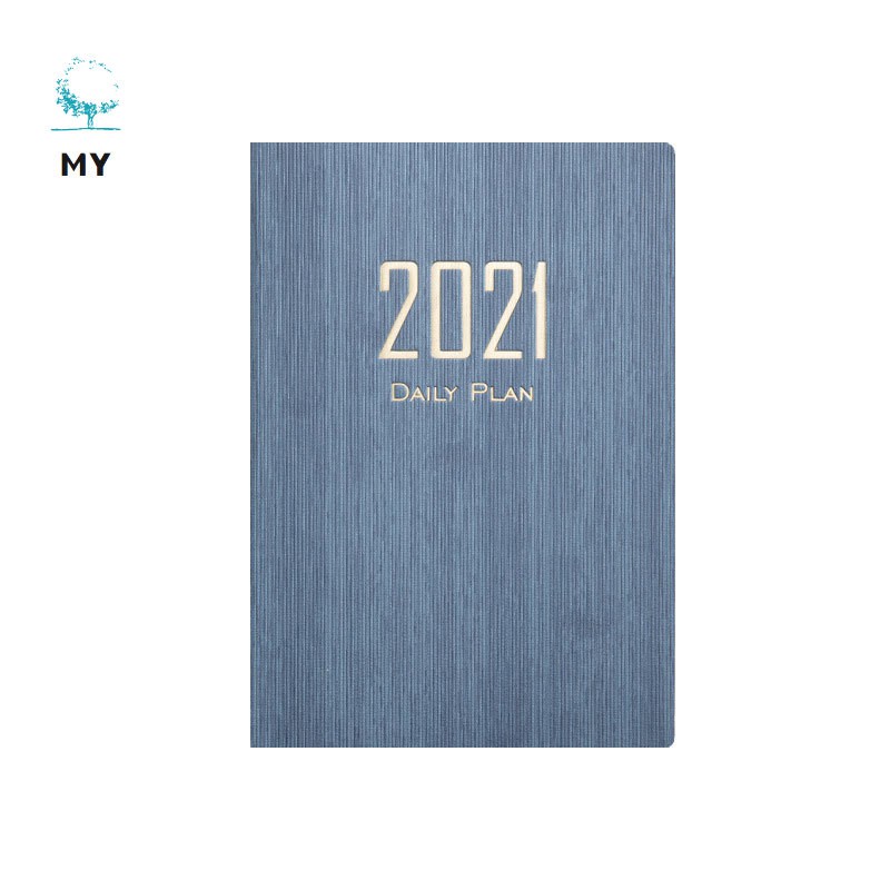 2021 Planner Agenda Daily Weekly Monthly Planner Student Planner 2021 Calendar 8.2&quot;X 5.6&quot; Leather Cover