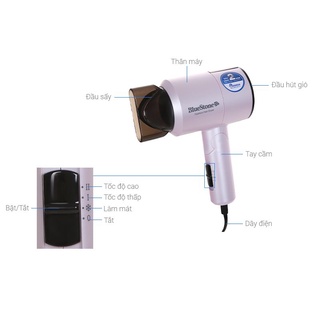 Máy sấy tóc 2 chế độ mát, ấm