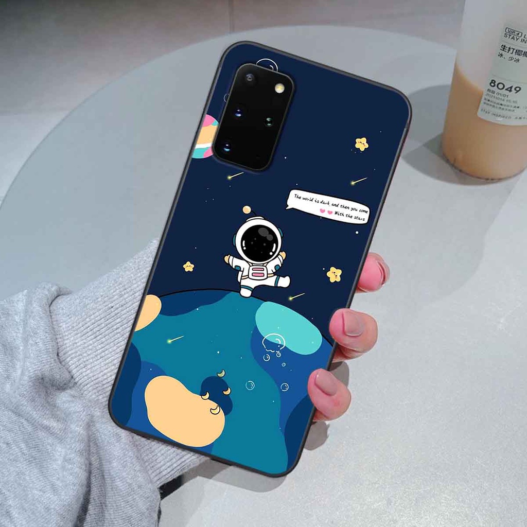 Ốp Samsung S20 / S20 Plus / S20+ in hình vũ trụ, phi hành gia bầu trời cute dễ thương