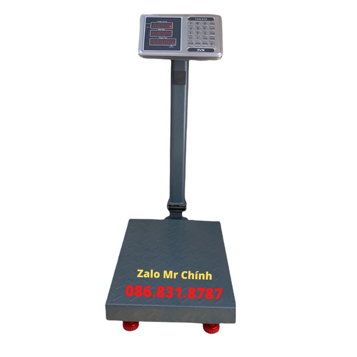 Cân Điện Tử 100kg 150kg 300kg TCS-615 Tính Tiền, Lưu Giá, Cộng Dồn, Trừ Bì