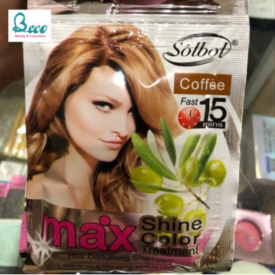 Dầu Gội Tạo Màu Tóc Solbol MAX Shine Color 10 gói