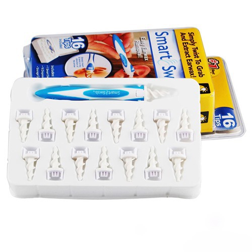 Dụng cụ lấy ráy tai 16 đầu Smart Swab thông minh