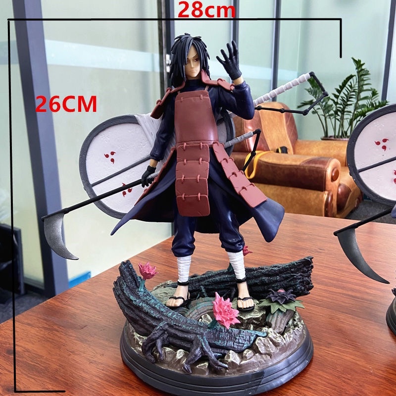 Rẻ Nhất Shopee Mô Hình Uchiha Madara có đế cao 30cm- Mô hình Naruto