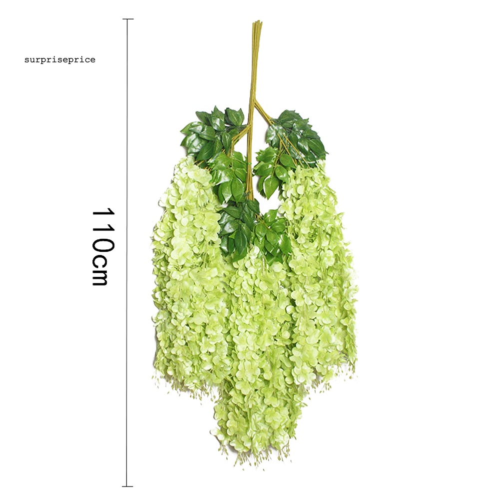 1 Dây Leo Hoa Tử Đằng Nhân Tạo Treo Tường Trang Trí Nhà Cửa, Tiệc Cưới