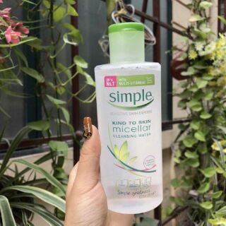 TẨY TRANG SIMPLE CHÍNH HÃNG 200ml