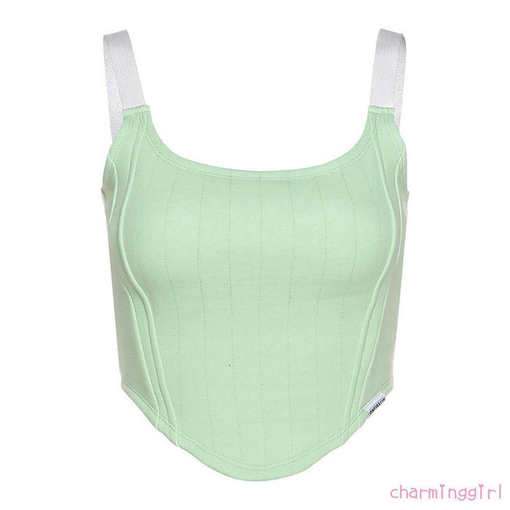 Áo hai dây cổ vuông quyến rũ cho phái nữ