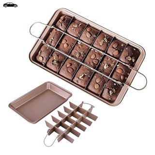 Khay nướng bánh Brownie 18 ngăn và 31X20cm không dính tiện dụng