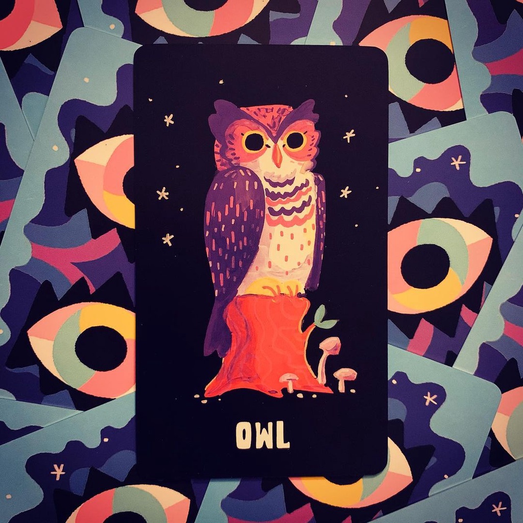 Bộ Bài Oracle of the Strange Forest (Mystic House Tarot Shop) - Bài Gốc Authentic Chính Hãng 100%
