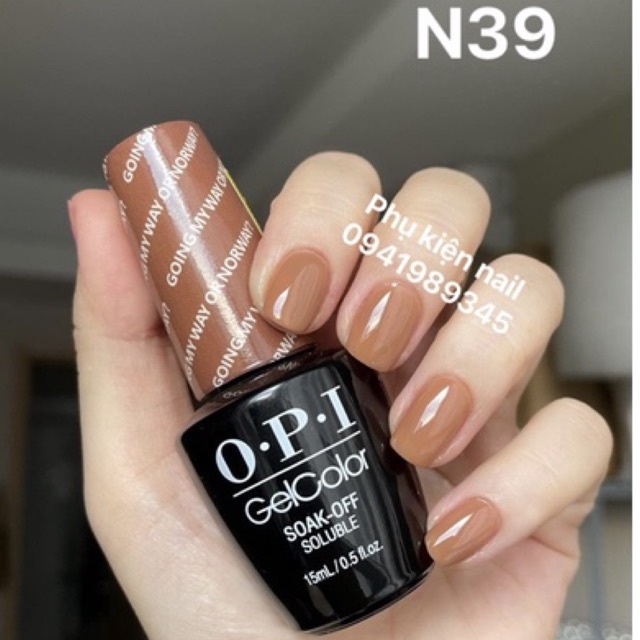 SALE 40% SƠN MÓNG TAY  -SƠN GEL HƠ MÁY OPI MÃ