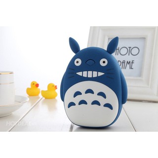 Sạc dự phòng mini hình totoro màu xanh