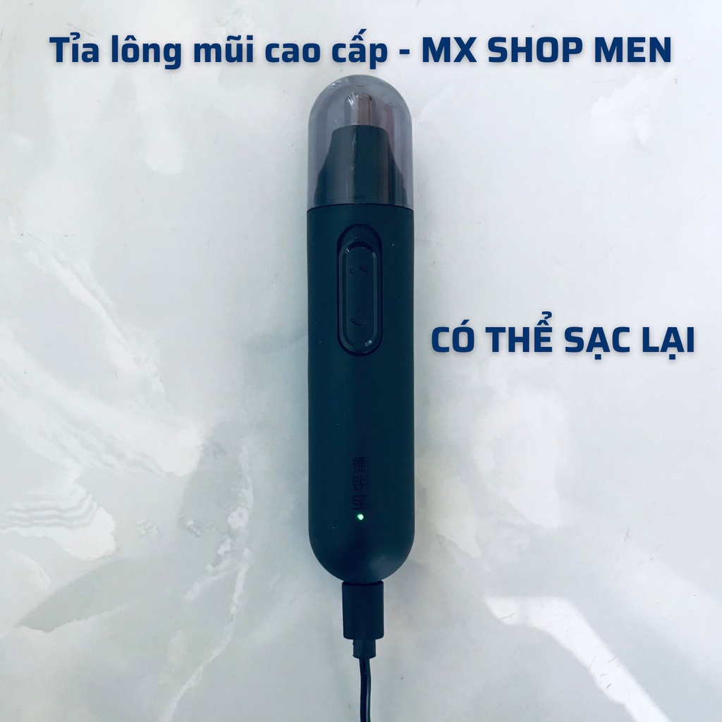 Máy tỉa lông mũi, máy cắt lông mũi thông minh Xpreen AE3803 chính hãng cao cấp, chống giật lông mũi