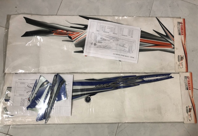 Tem yaz 125 zin 2016 xanh, đen