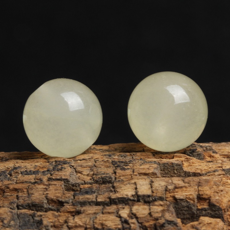 4a màu vàng tự nhiên chalcedony thạch anh pha lê một hạt trang sức tự làm