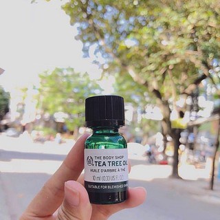 Tinh dầu trà dành cho da mụn tea tree oil The Body Shop