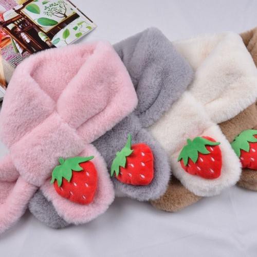 Khăn quàng cổ trẻ em cho bé trai và bé gái, chất liệu giả lông thỏ cao cấp siêu mịn đẹp