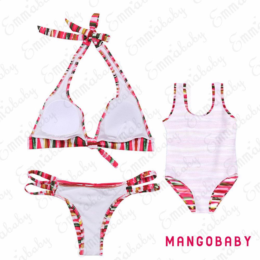 Bikini bơi thời trang kiểu dáng gia đình dành cho bé gái