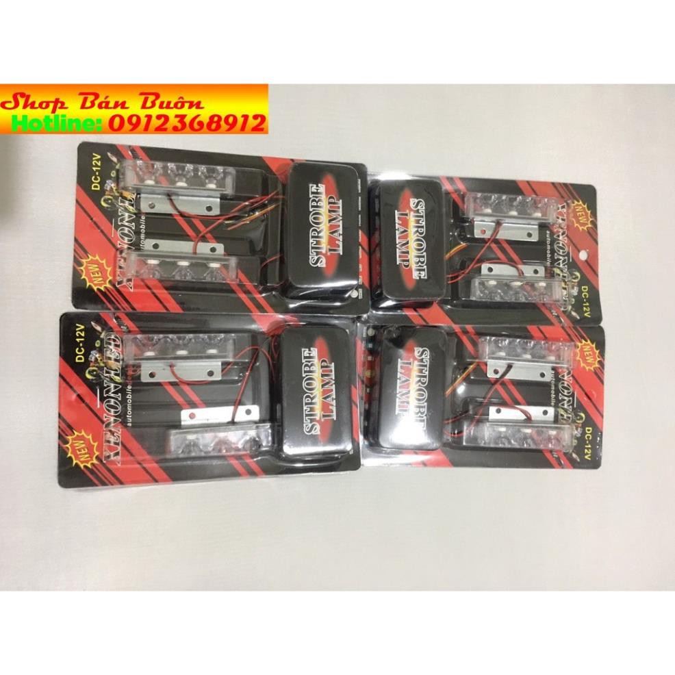 Đèn led police chớp màu xanh đỏ giá 1 cặp