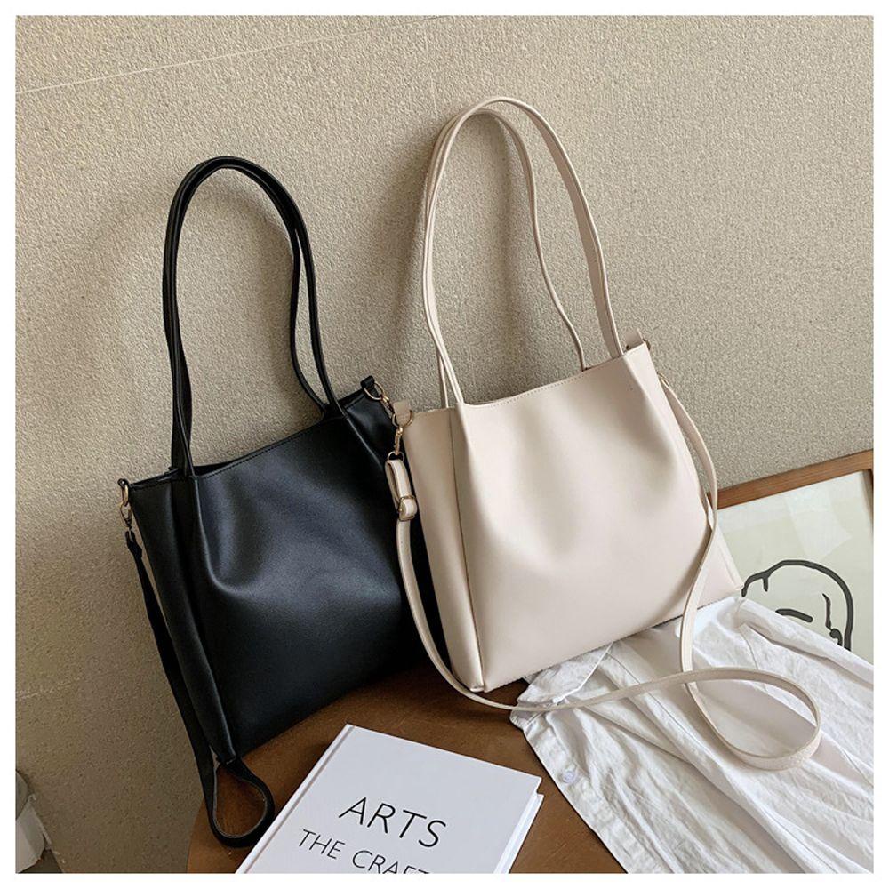 Túi Xách Da PU Cỡ Lớn Phong Cách Retro Thời Trang Cho Nữ