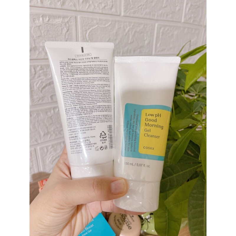 SỮA RỬA MẶT COSRX LOW pH Good Morning GEL CLEANSER 150ml