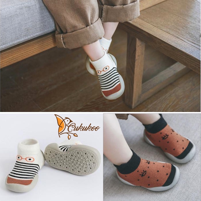 GIÀY BÚN TẬP ĐI CỔ CAO CHO BÉ [HÀNG SẴN, STYLE HÀN QUỐC]