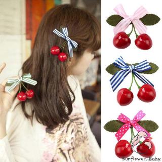 Kẹp Tóc Hình Quả Cherry Dễ Thương Cho Bé Gái