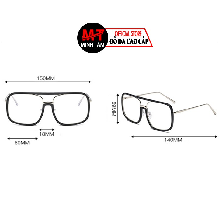 [Mã FAMALLT5 giảm 15% đơn 150K] Mắt kính Minh Tâm giả cận , thời trang nam và nữ MT906 , 2 màu | BigBuy360 - bigbuy360.vn