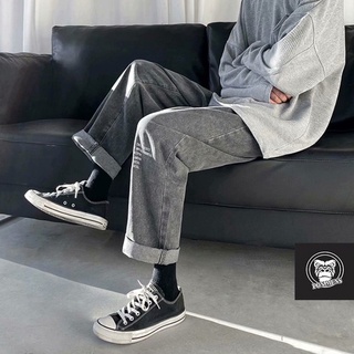 [xả kho] Quần bò ống rộng màu xanh nhạt và đen xám và đen tuyền Pon.mens