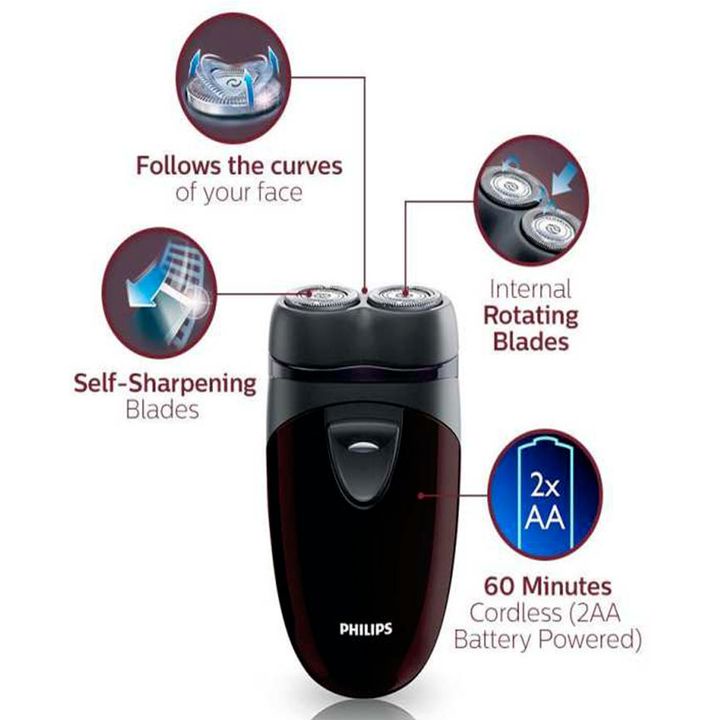 Máy cạo râu Mini Philips PQ206/18 - Hàng chính hãng