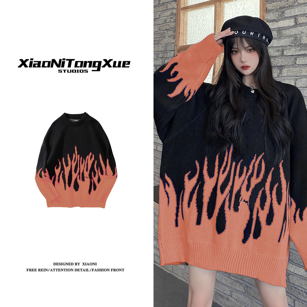 Áo Sweater Dáng Rộng Thiết Kế Mới Thời Trang Mùa Xuân Thu Dành Cho Nữ | BigBuy360 - bigbuy360.vn