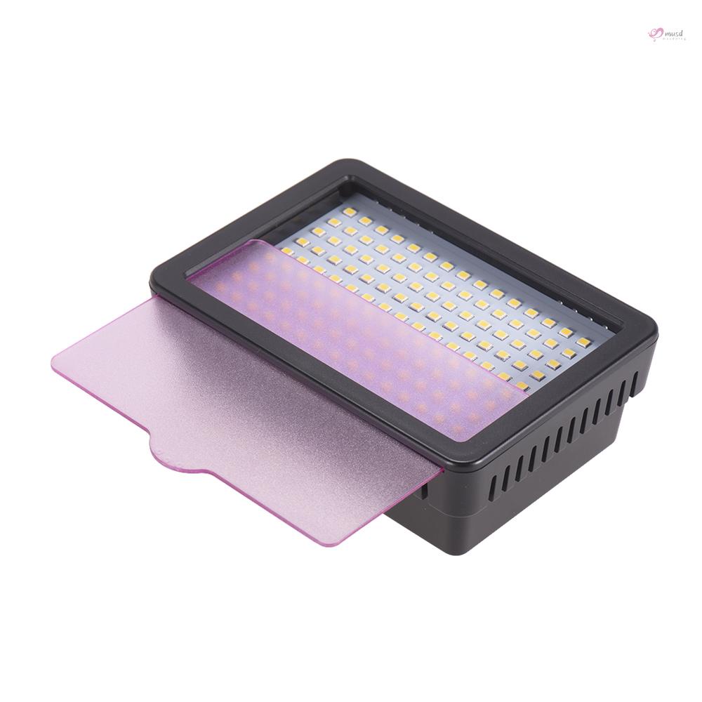 Đèn led 160 bóng ANDOER 5600K siêu sáng có công tắc điều chỉnh độ sáng 3 bộ lọc màu sắc cho máy ảnh DSLR