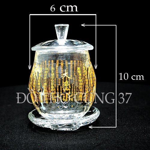 Ly Thủy Tinh Cúng Phật