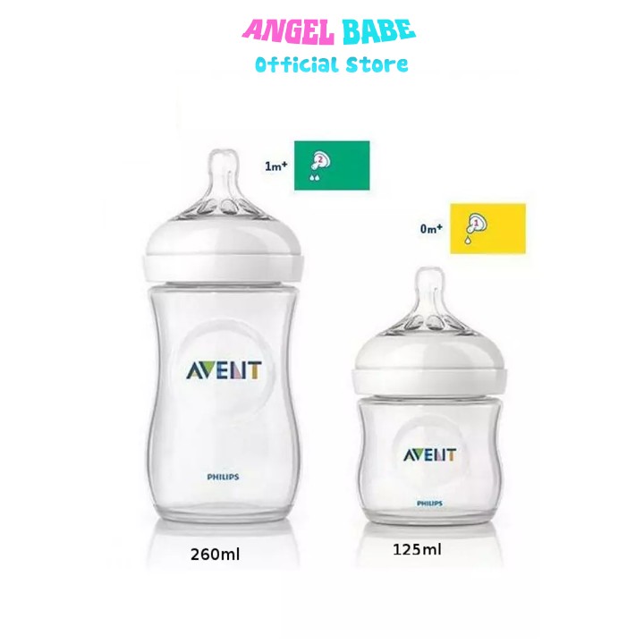 Bình sữa Philips Avent Natural 125ml/260ml