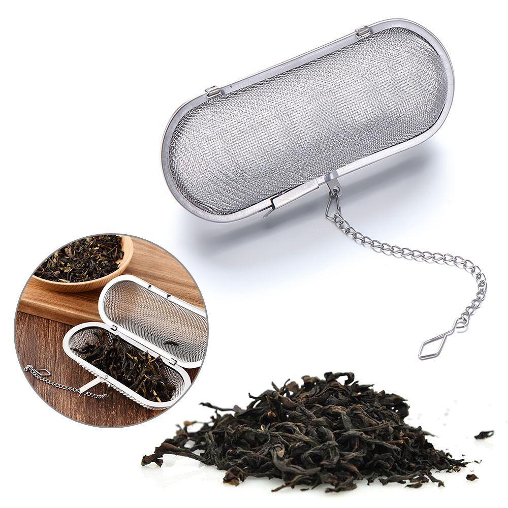 KUNHEV Dụng cụ lọc trà bằng thép không gỉ thiết kế có móc treo tiện dụng