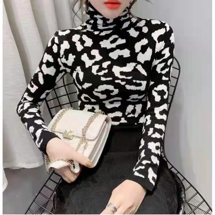 Áo Giữ Nhiệt Nữ, Áo Thun Nữ Dài Tay Họa Tiết Nhiều Màu Cổ 3 Phân Chấm Bi, Vằn - LADY