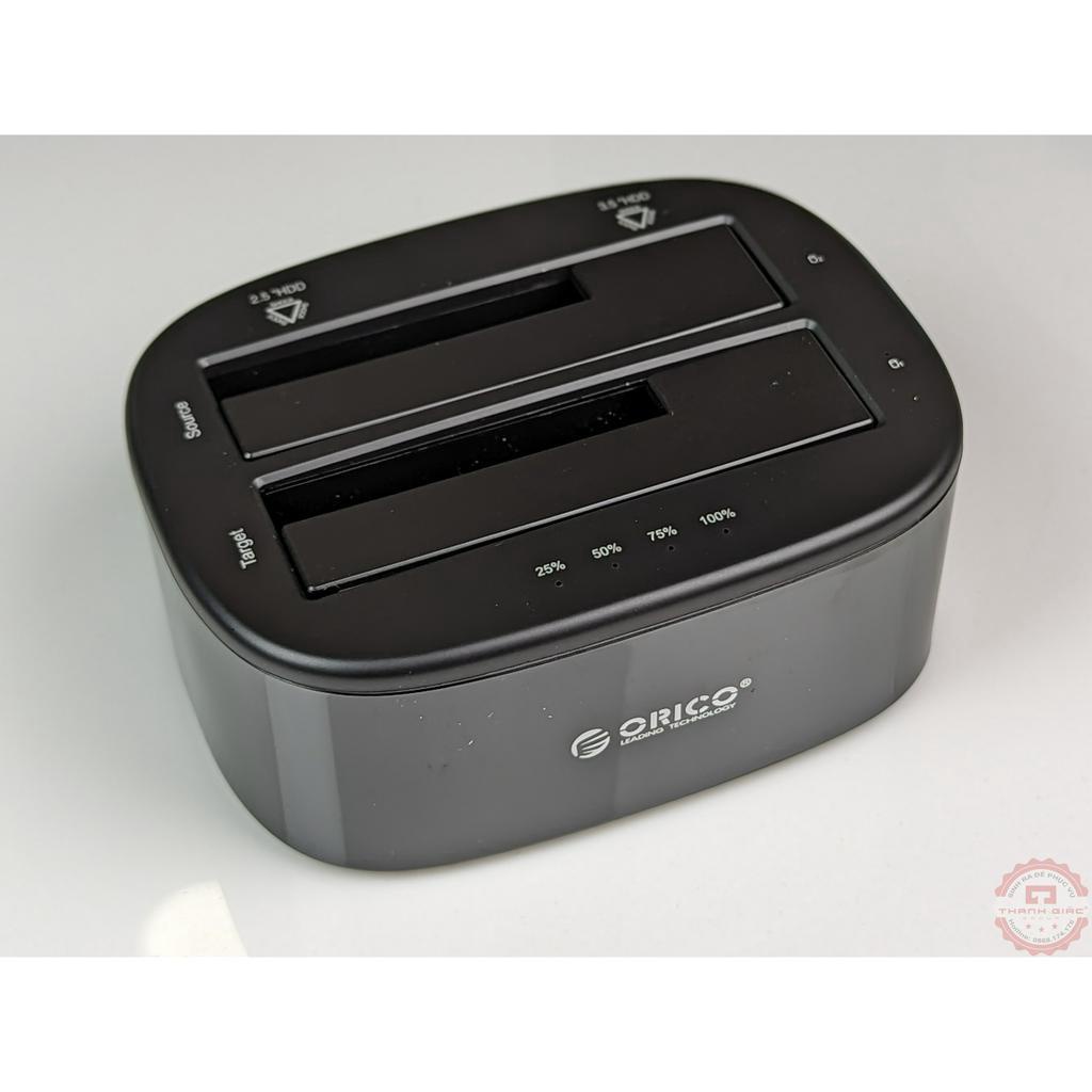 Dock Cắm Ổ Cứng Orico 6228US3-C - Tính Năng Sao Chép Dữ Liệu Không Cần Máy Tính (Clone)
