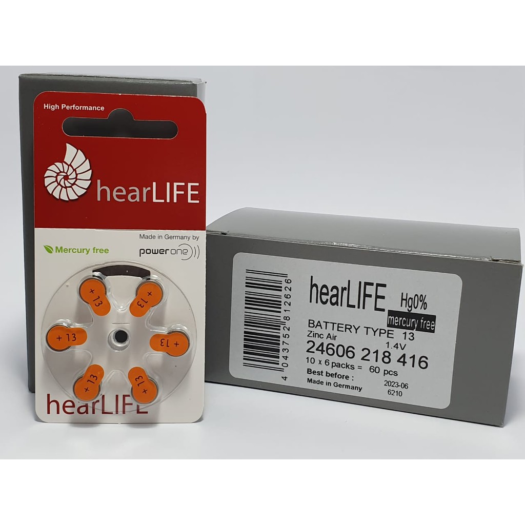 Máy trợ thính hearLIFE - Pin 13