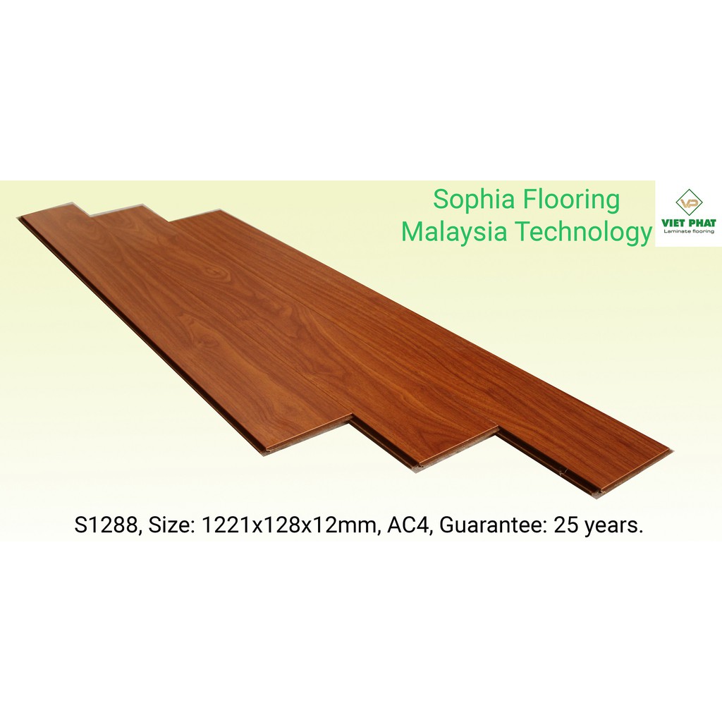 Sàn gỗ công nghiệp 12mm bề mặt laminate siêu chịu nước- số lương có han!!!