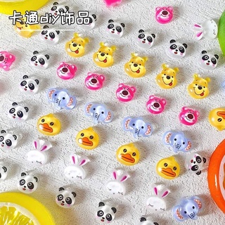 Set 5 cái❤️10 cái charm nhựa đính móng cao cấp- charm thú-charm hoạt hình