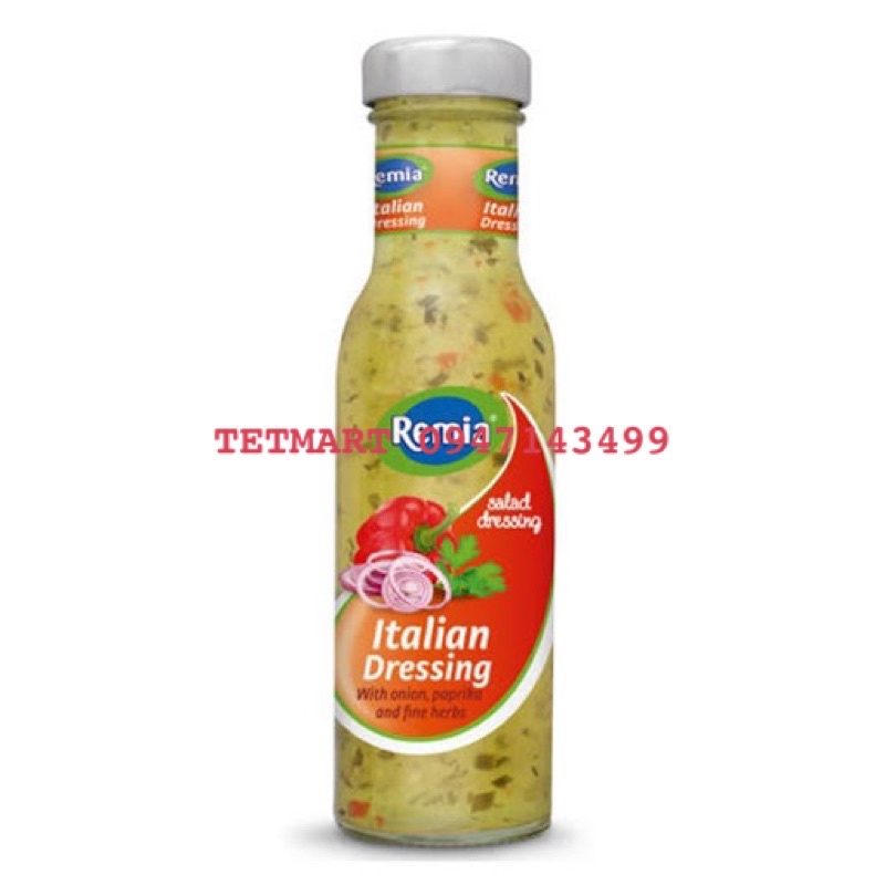 Sốt trộn salad, sốt trộn tổng hợp, trộn gia vị mềm 250g Remia