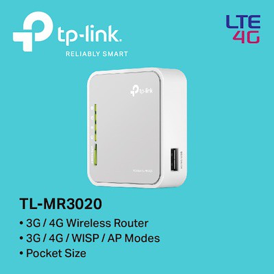 Bộ Phát Wifi Không Dây Tp-link Mr3020 4g / 3g