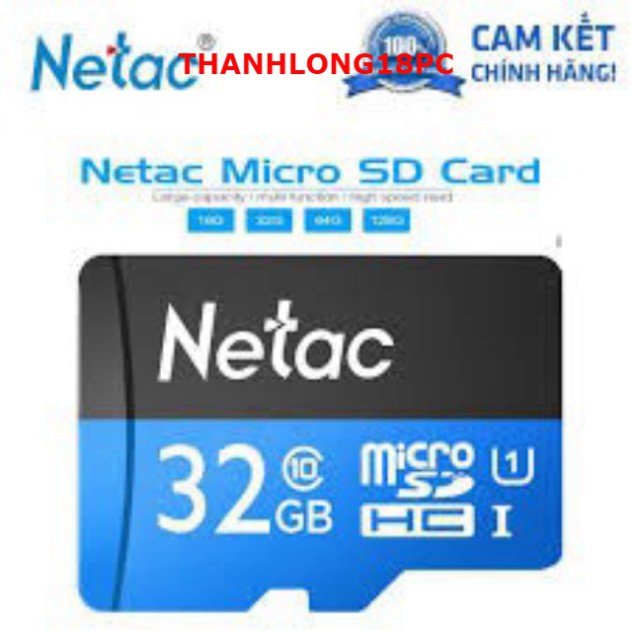 Thẻ Nhớ Netac 32G chính hãng