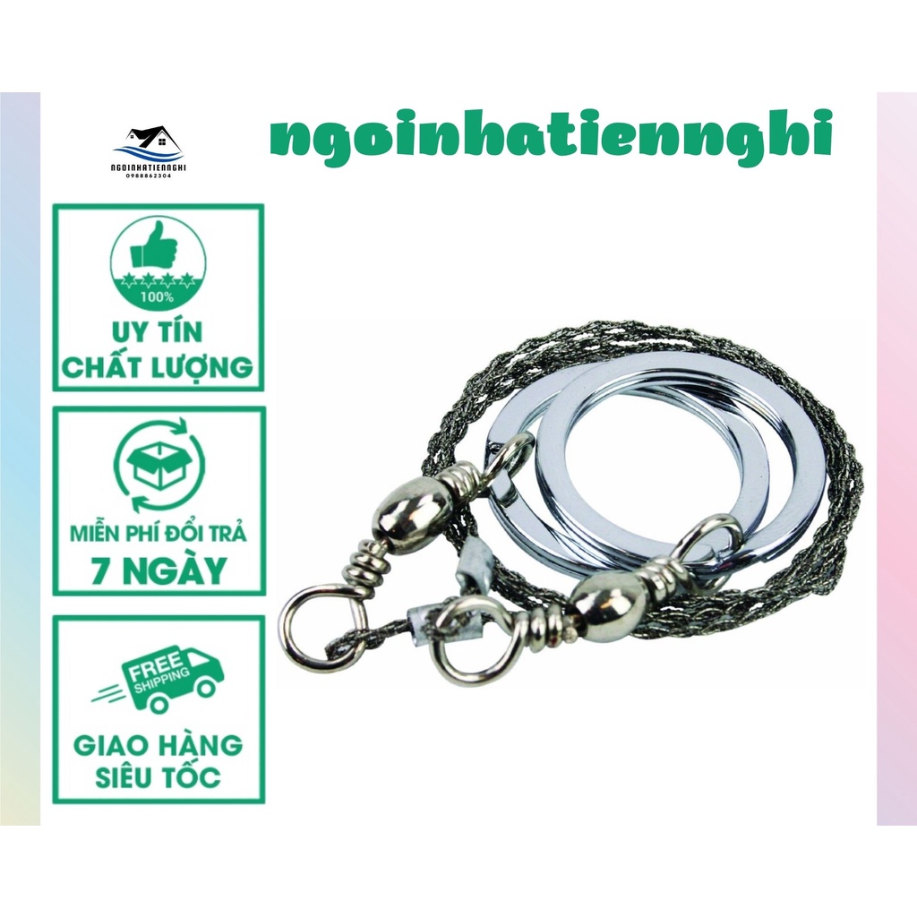 Dây cưa đa năng nhỏ gọn cầm tay phụ kiện bỏ túi cho dân phượt du lịch thám hiểm dã ngoại