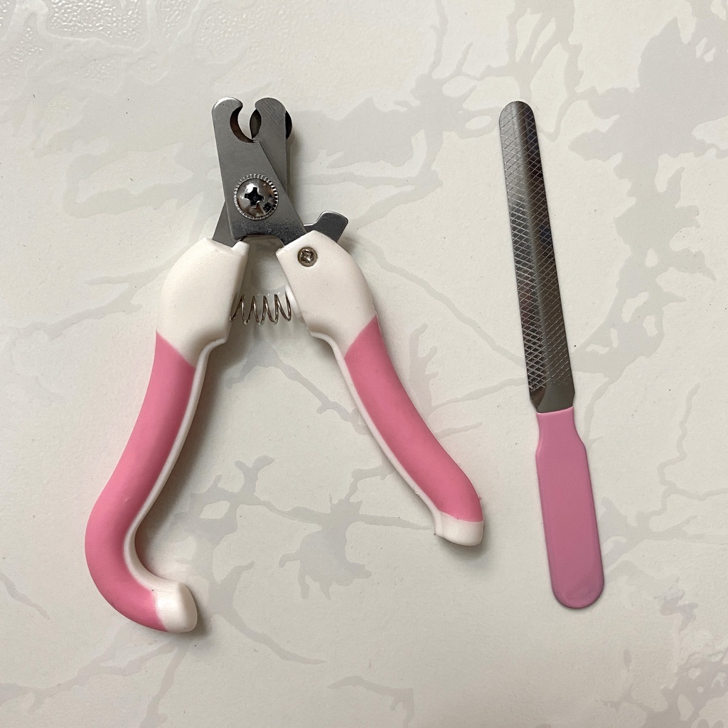 Kềm Cắt Móng Cho Chó Mèo Loại Tốt Kèm Dũa Màu Ngẫu Nhiên- Miki Petshop